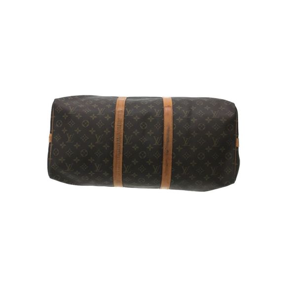 LOUIS VUITTON Keepall Bandouliere Monogram PVC Brown Bag - Picture 5 of 7